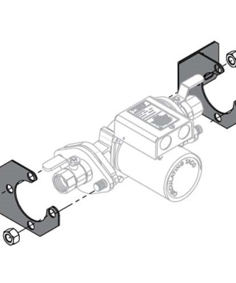 Circulation Pump Mounting Kit