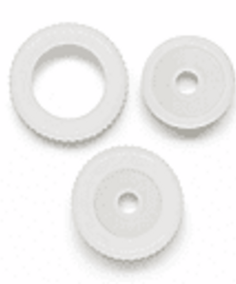 Diverter Top Threaded Cap White