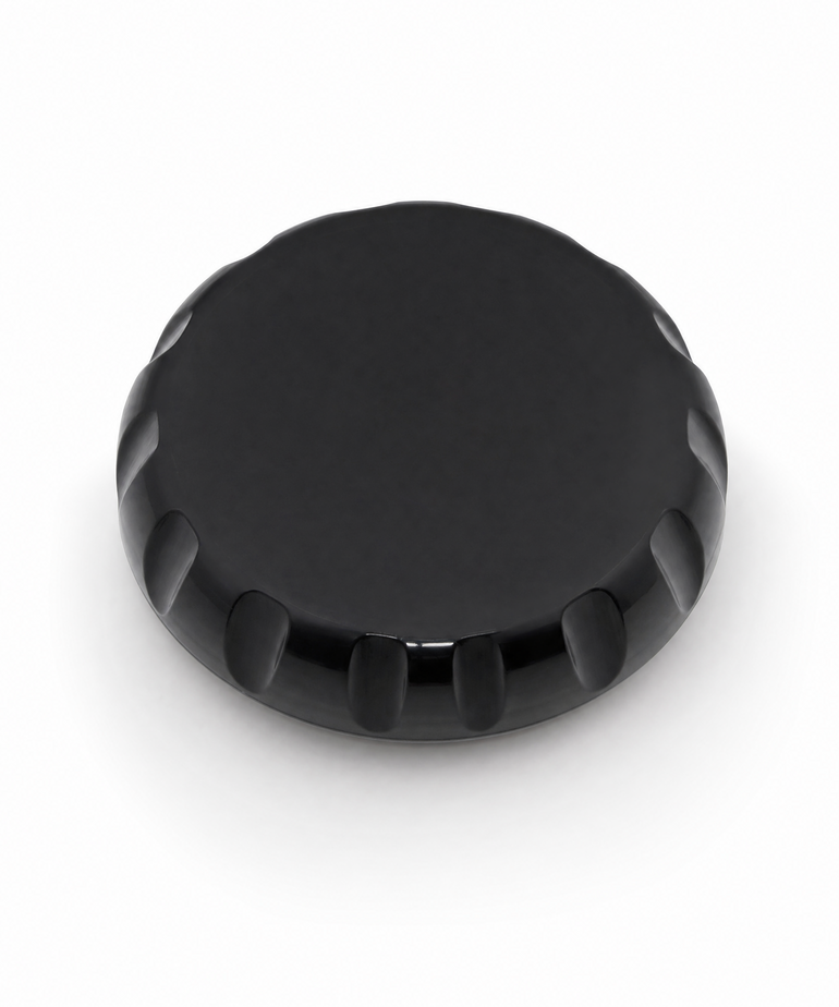 Diverter Cap/Handle Notched Black (2004-2006)