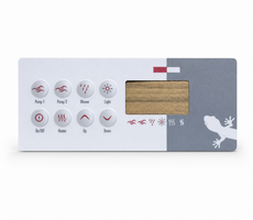 Overlay for TSC-8 Topside Control Pad - Gecko