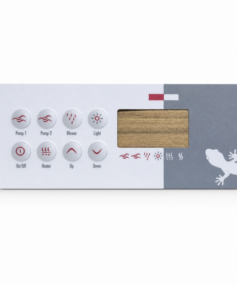 Overlay for TSC-8 Topside Control Pad - Gecko