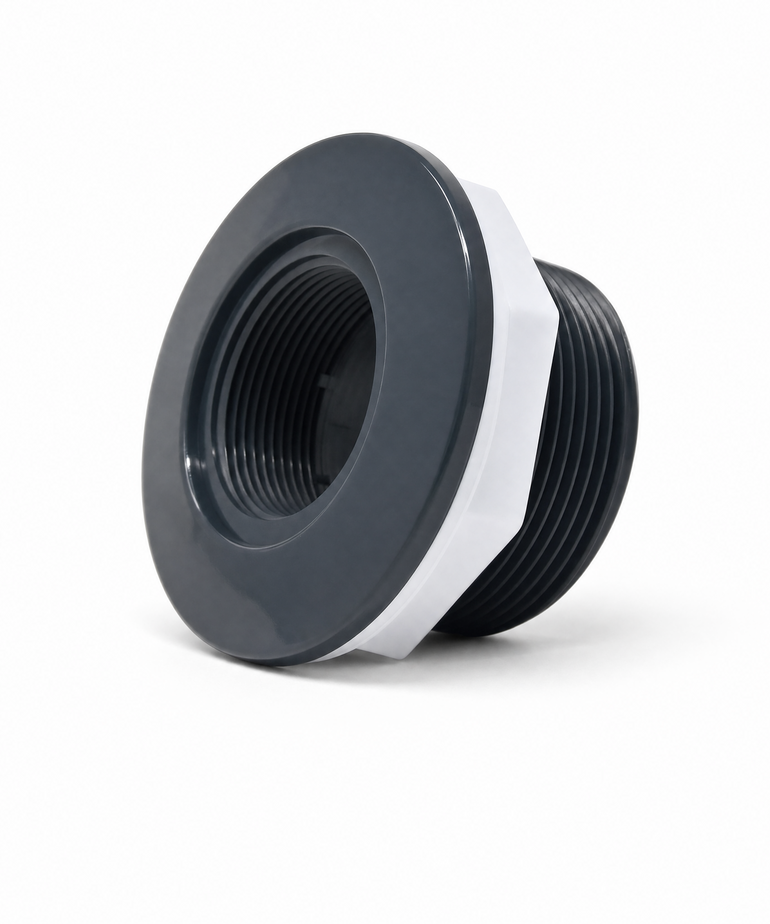 Lippert Wallfitting 1.5"  Threaded Onyx (CMP)