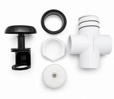 Diverter Valve Complete Black Round Handle
