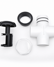 Diverter Valve Complete Black Notched