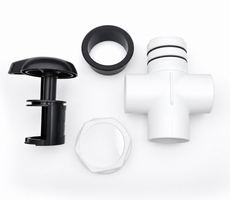Diverter Valve Complete Black Notched