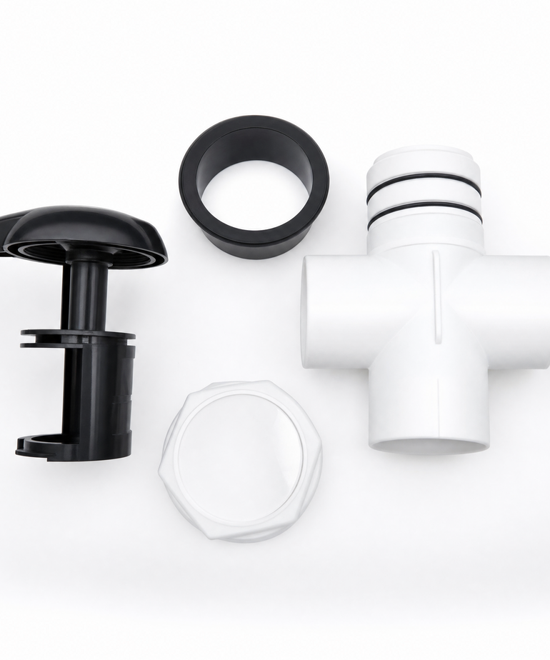 Diverter Valve Complete Black Notched