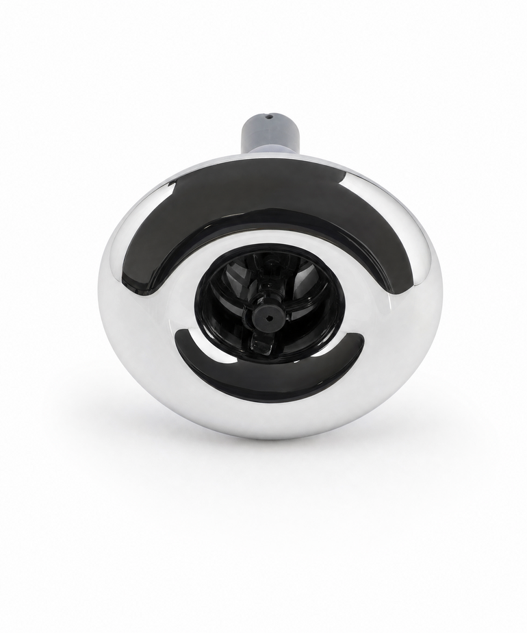 Tri-Face 3" Twin Pulse Stainless Steel Screw In
