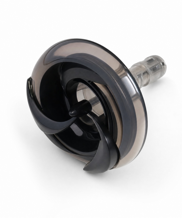 Jet - Pepperleaf - 3" - Threaded  (Black/Stainless)