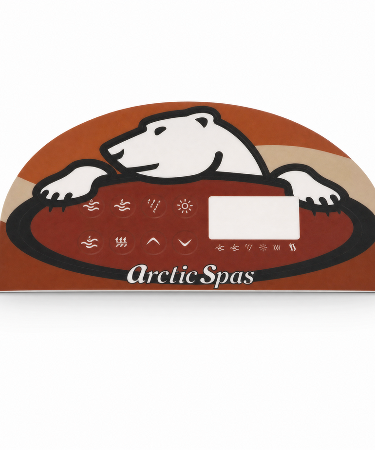 Overlay for TSC-14 Topside Control Pad - Gecko