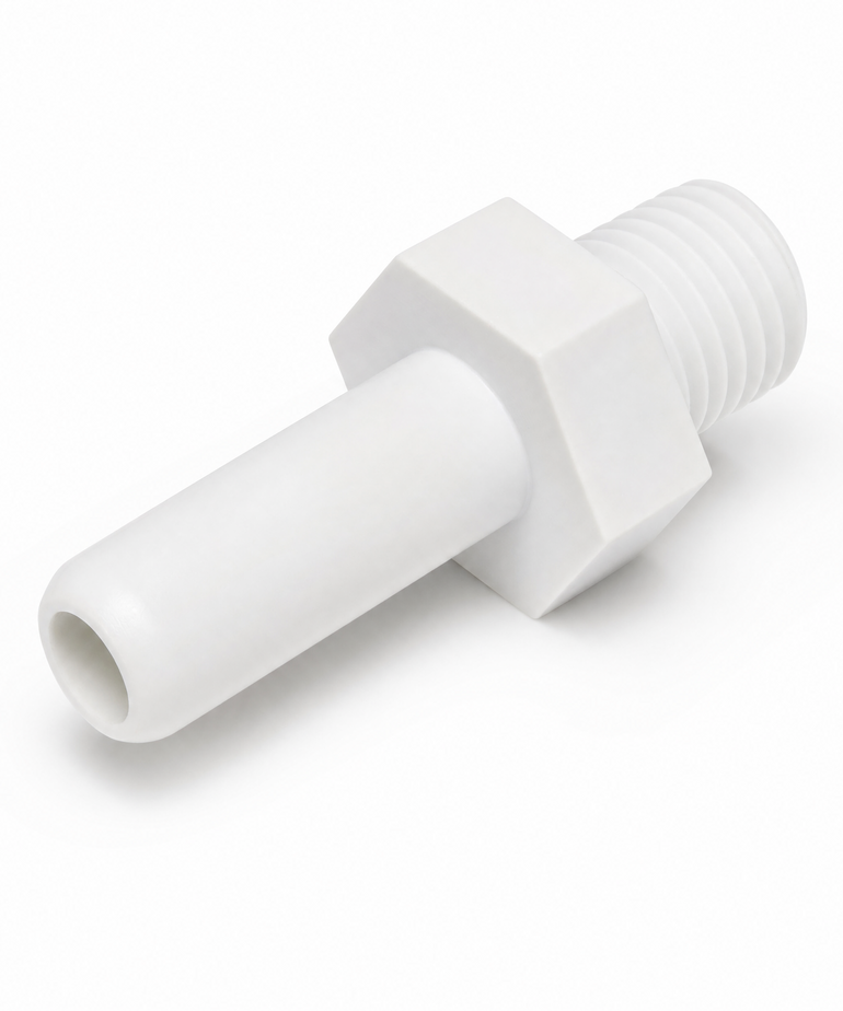 Pump Bleed Adapter 3/8" barb x 1/4"mpt