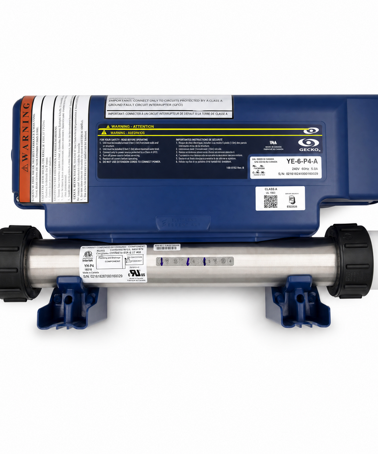 INYE-6 GECKO Spa Pack w/ 4KW Heater NA