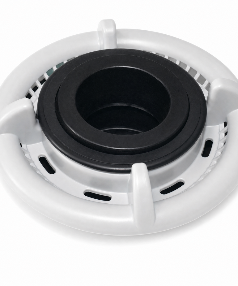 Filter Weir and Lock Ring Grey