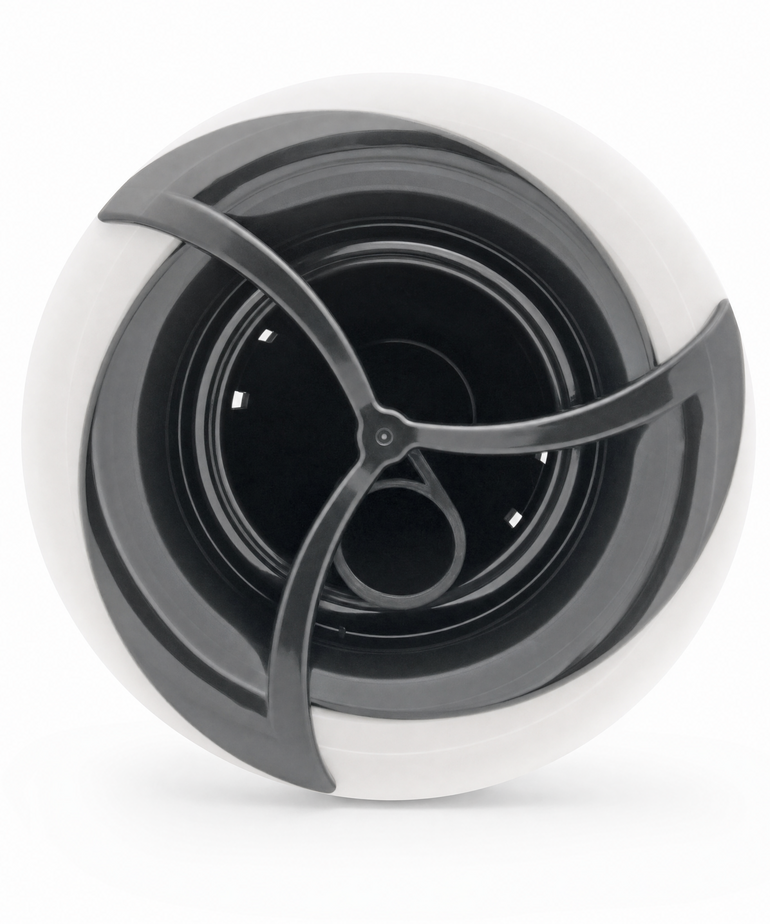 Jet - Turbo - 3" - Single Pulse - Screw In  (2-Tone)