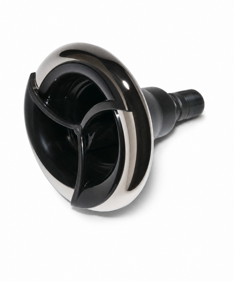 Jet - Turbo - 5'' - Single Pulse - Screw In (Stainless Steel)