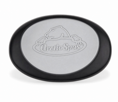 Pillow w/Suction Cup Arctic Logo 2 Tone Black/Grey