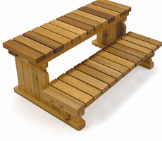 Step 36" Deluxe Cedar