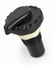 Air Control Black Scalloped