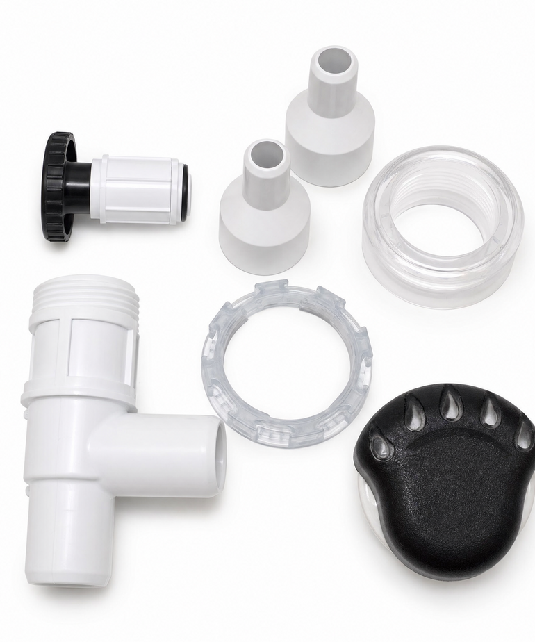 Valve On/Off Bearclaw Clear Complete