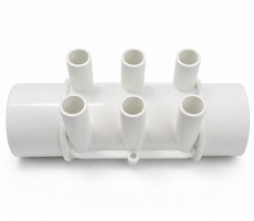 Manifold 6 Port 2"spg x 2"spg x 3/4"barb