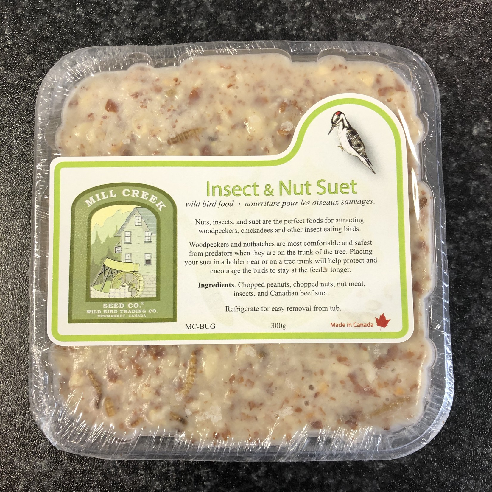 Mill Creek Insect & Nut Suet Cake