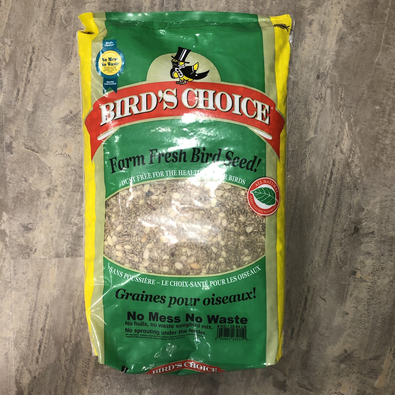 Bird's Choice No Mess No Waste Premium Bird Seed Blend