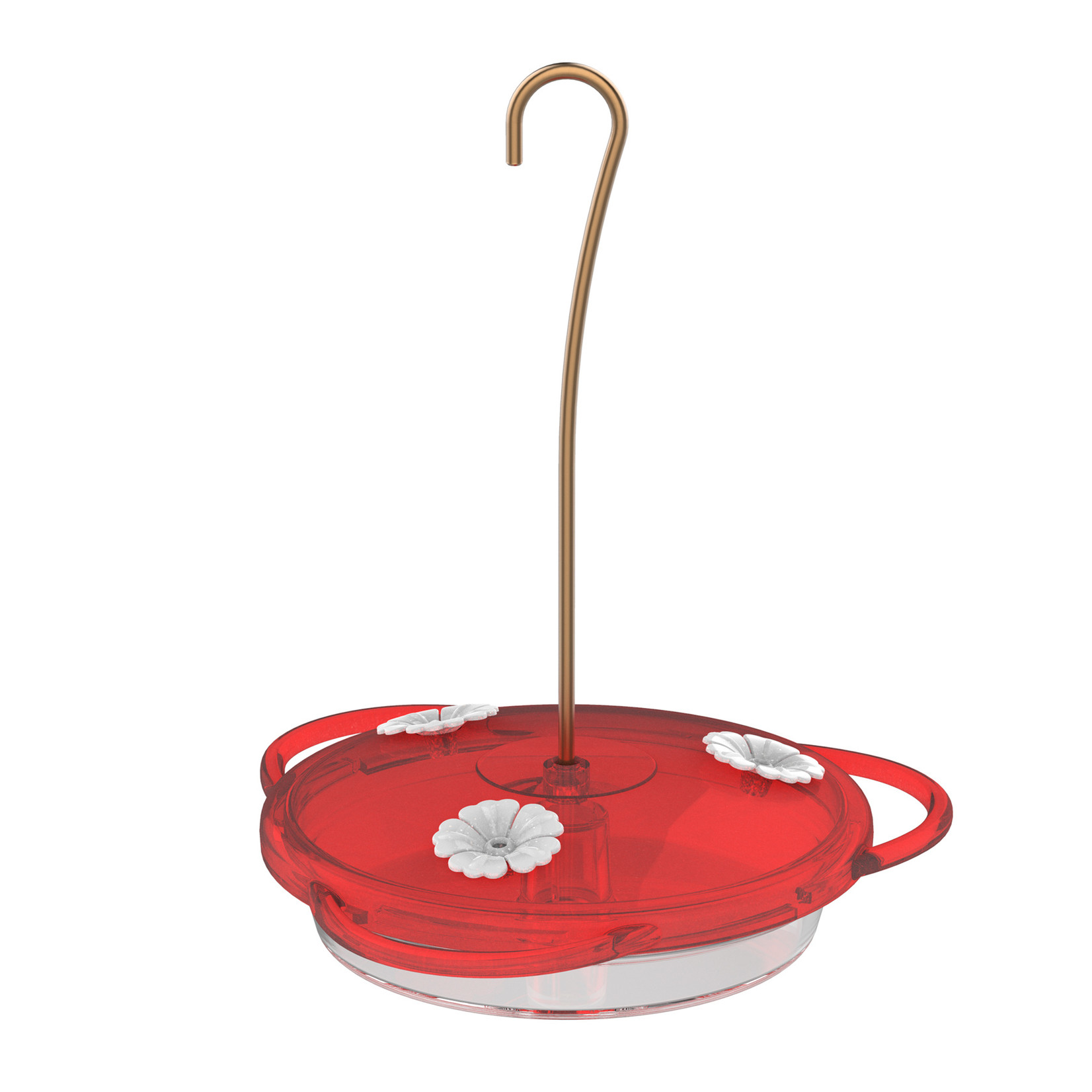 More Birds 3 in 1 Red Dish Hummingbird Feeder