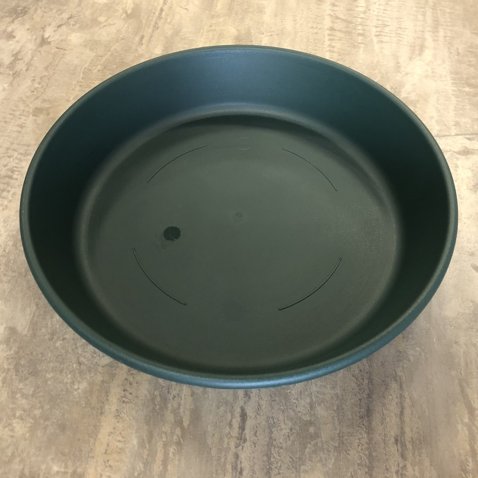 14" Plastic Bird Bath Dish - Green