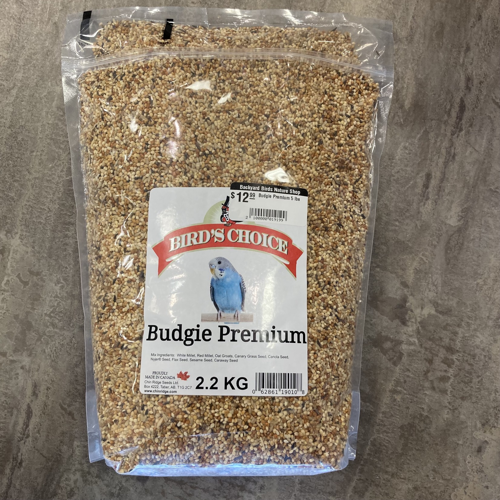 Budgie Premium 5 lbs