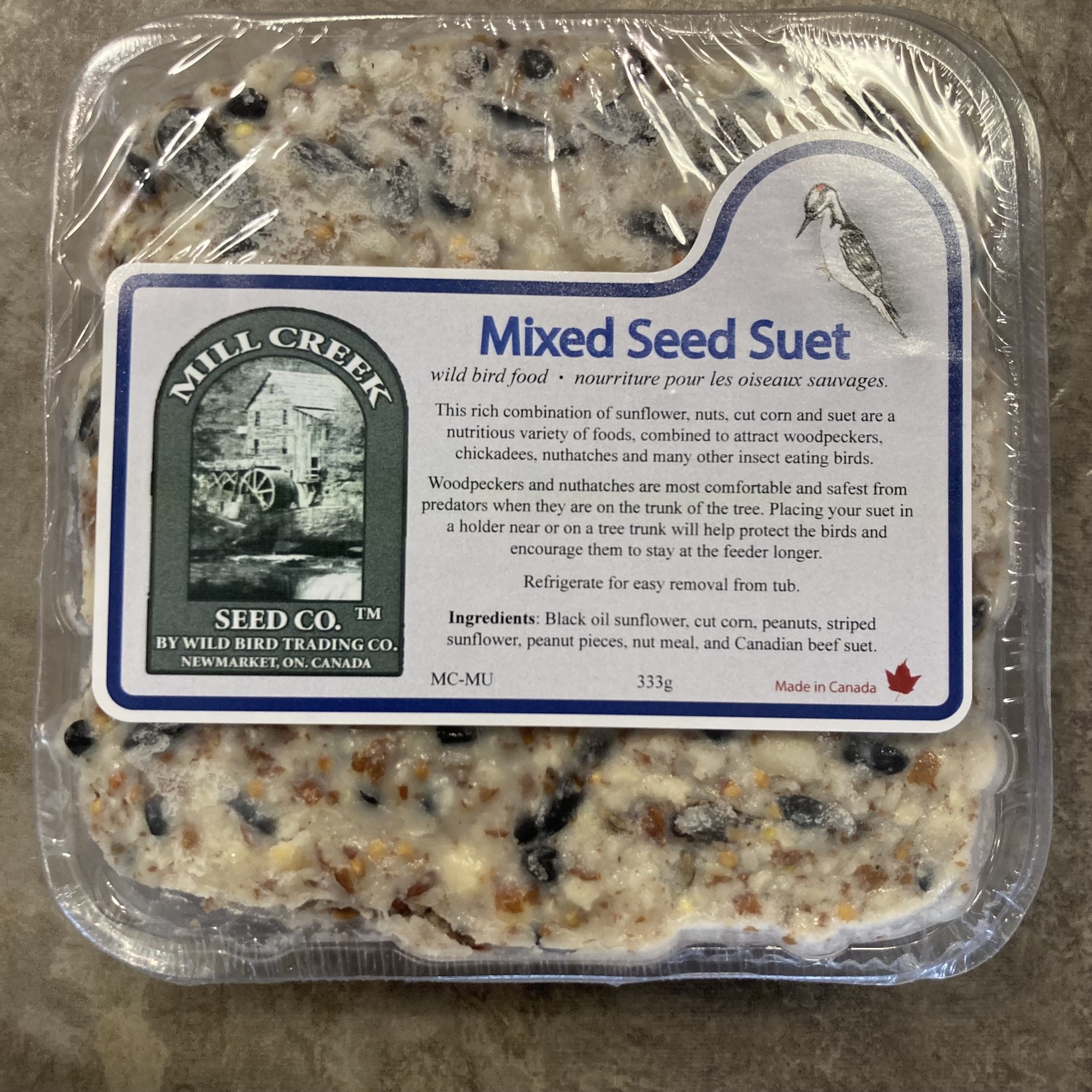 Mill Creek Muskoka Mixed Seed Suet Cake
