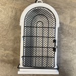 Romanesque Window Frame Mesh Feeder