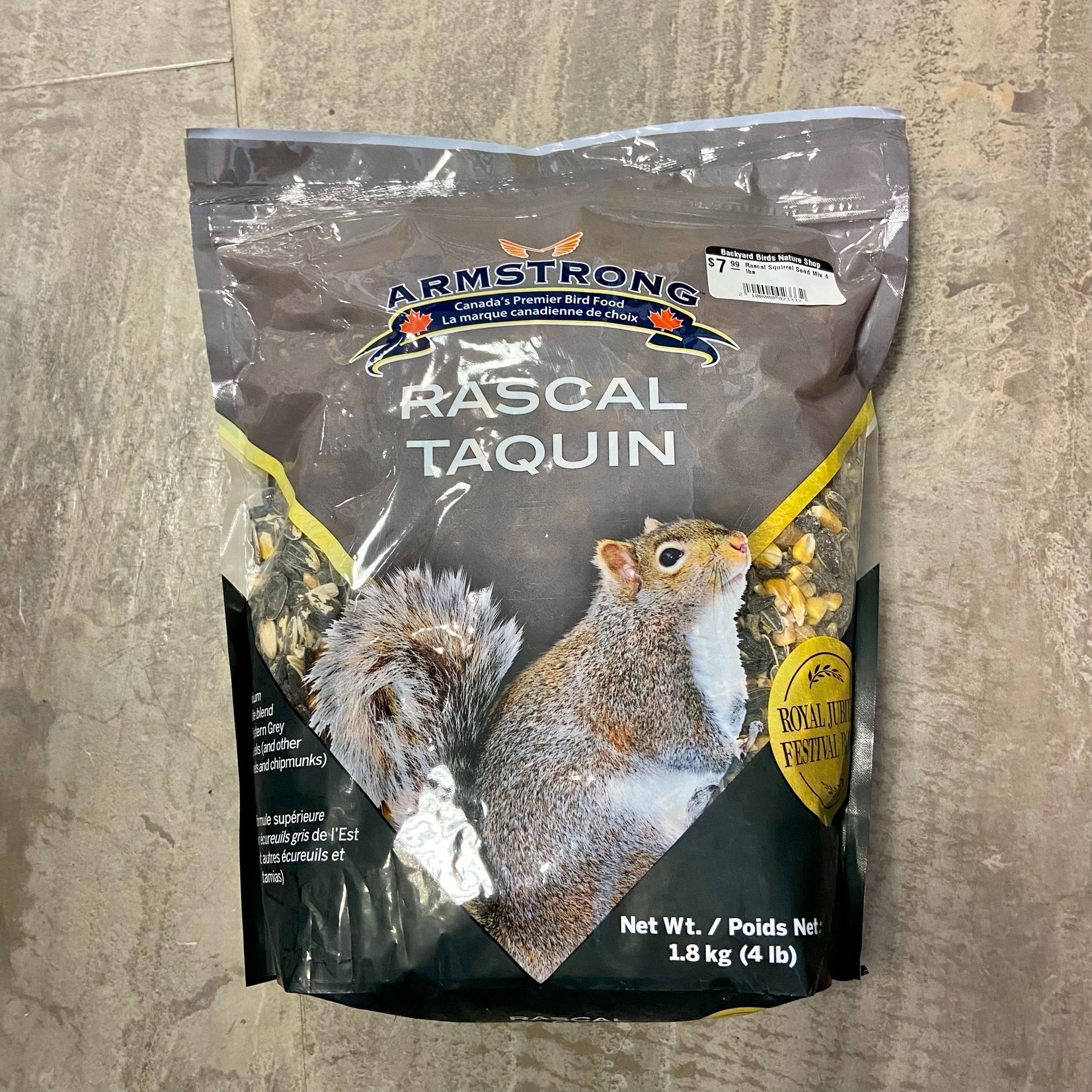 Rascal Squirrel Seed Mix 4 lbs