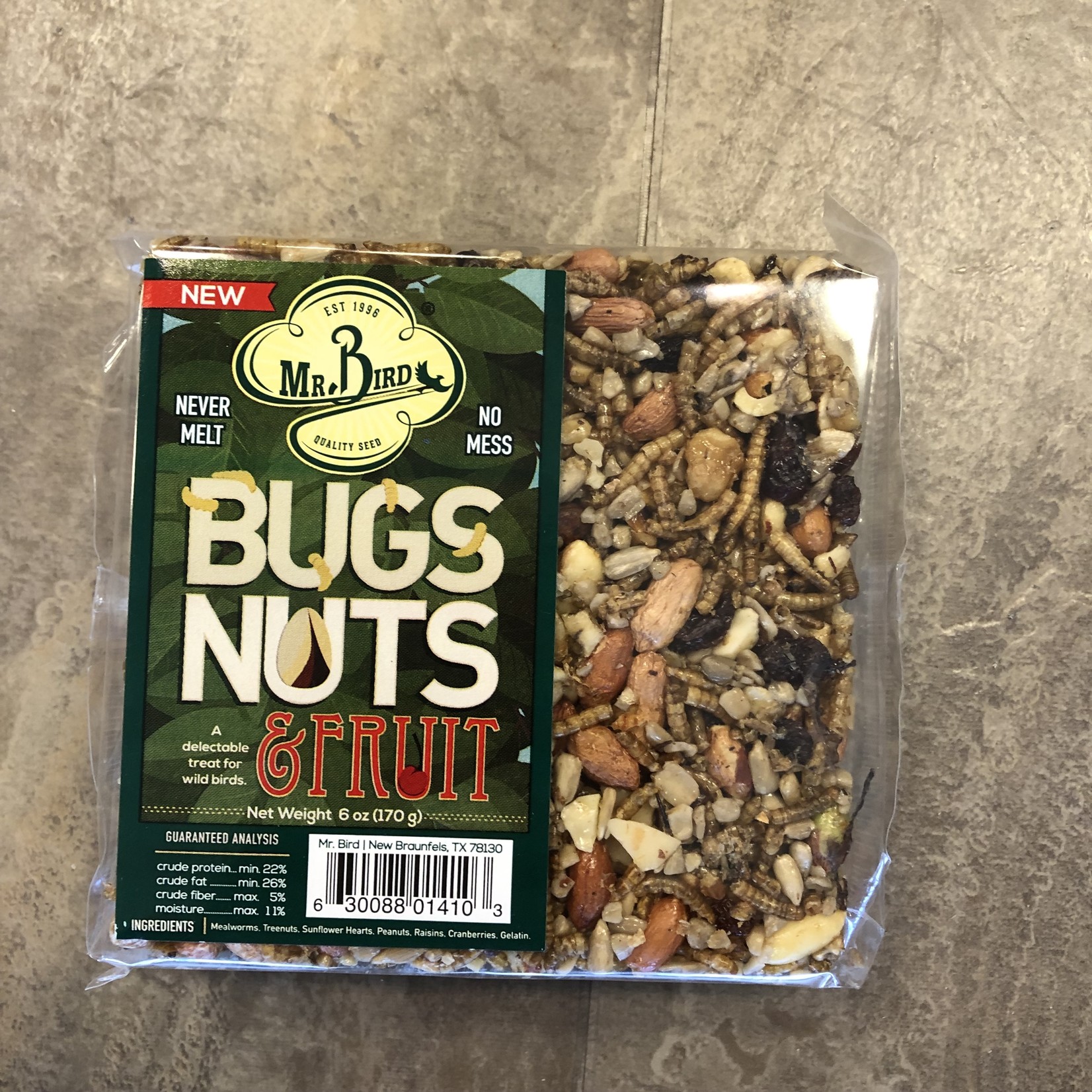 Bugs, Nuts & Fruit Small Seed Cake