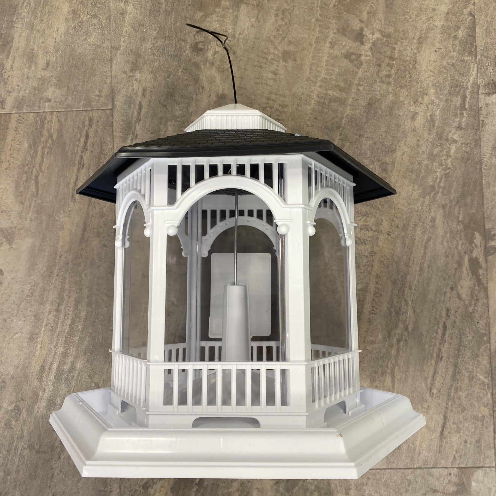 Large Plastic White Gazebo Feeder