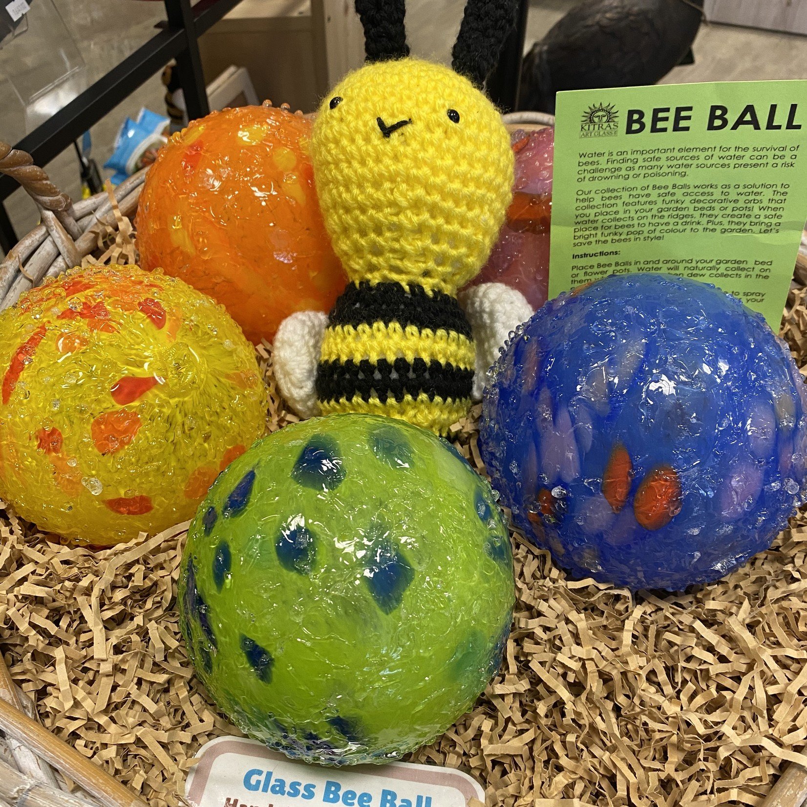 Glass Bee Ball