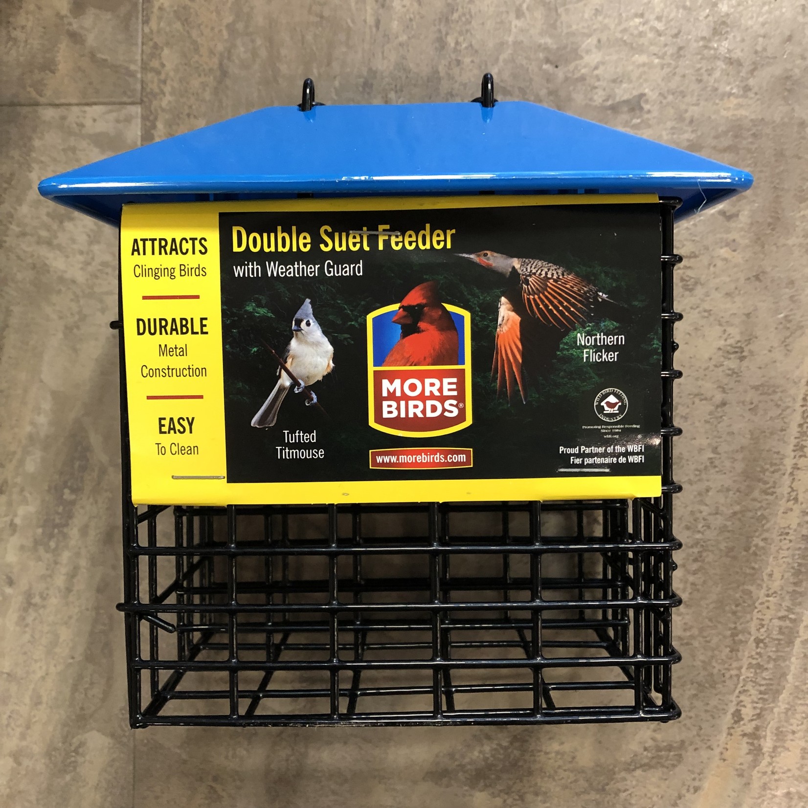 Double Suet Cage with Weather Guard