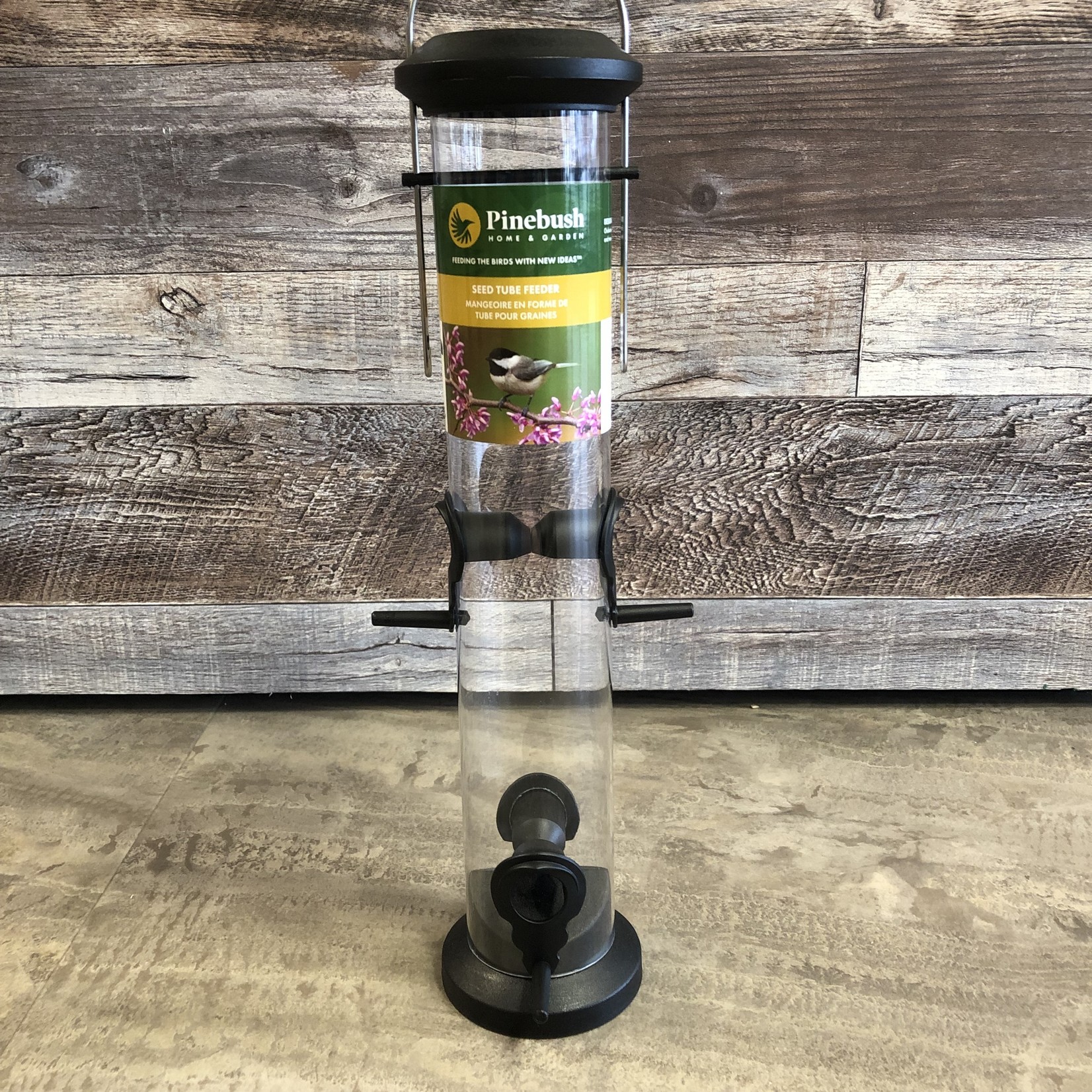 Wingfield Poly Seed Tube Feeder - Black