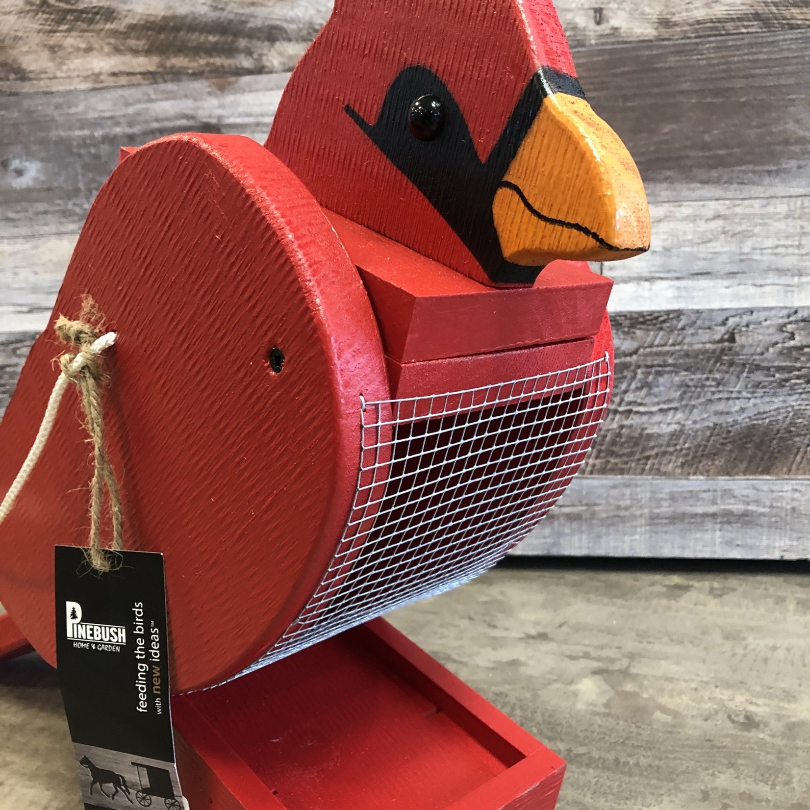 Cardinal Shaped Feeder