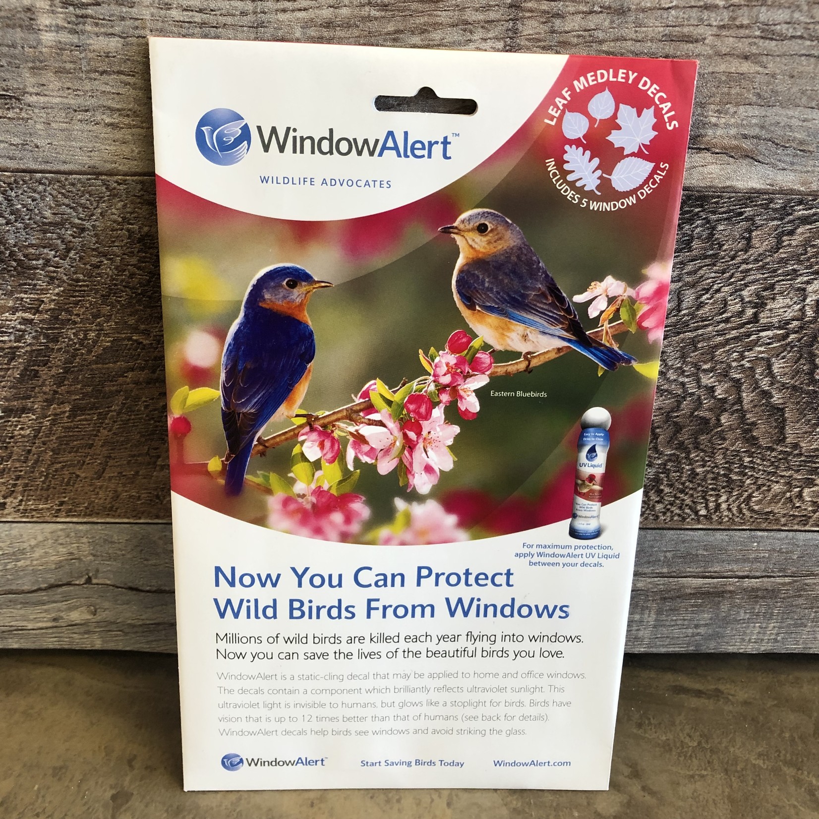 Window Alert Decal - Leaf Medley
