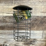 Large Black Suet Ball or Seed Log Feeder