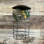 Small Black Seed Log or Suet Ball Feeder