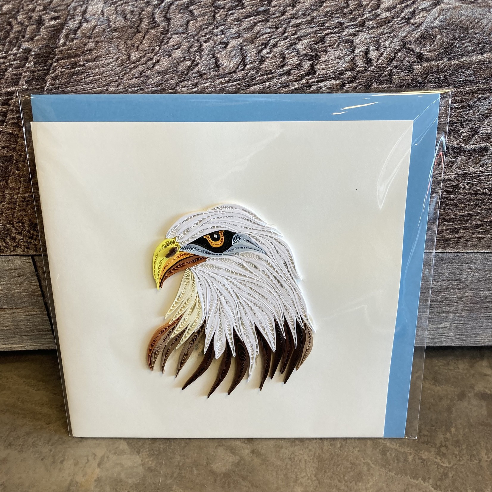 Quilling Card - Bald Eagle
