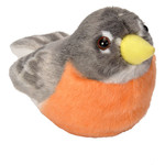 Wild Republic Audubon Plush Toy American Robin