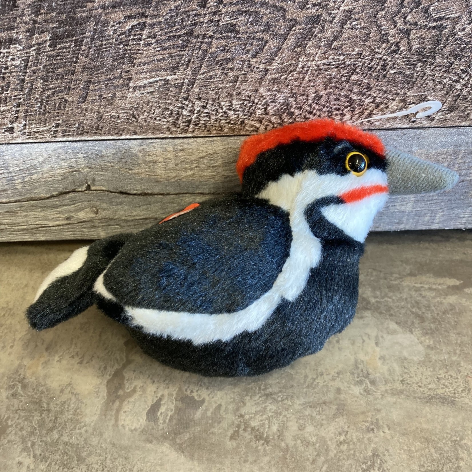 Wild Republic Audubon Plush Bird Pileated Woodpecker