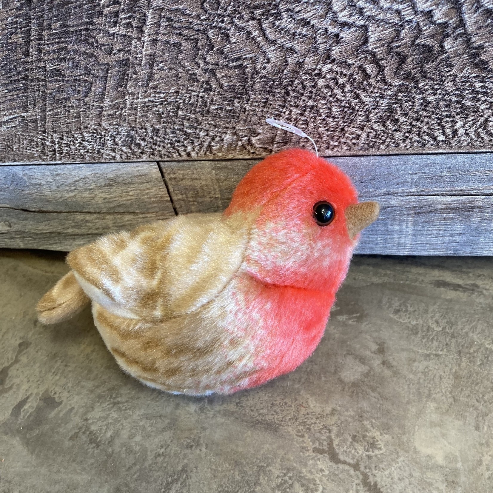Wild Republic Audubon Plush Toy House Finch