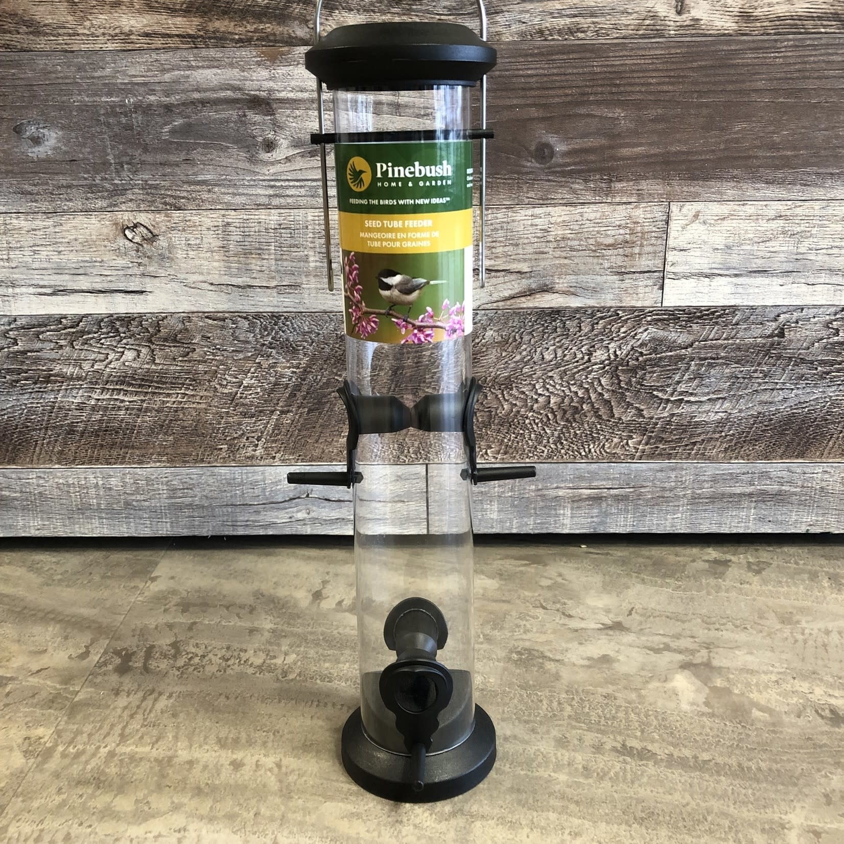 Wingfield Poly Seed Tube Feeder - Black