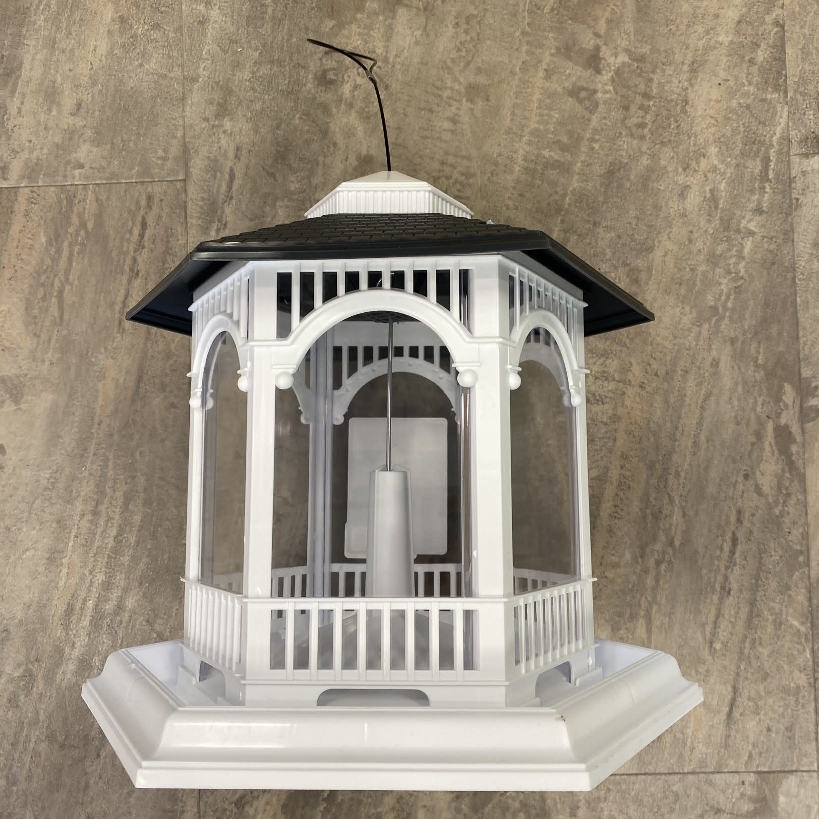 Large Plastic White Gazebo Feeder
