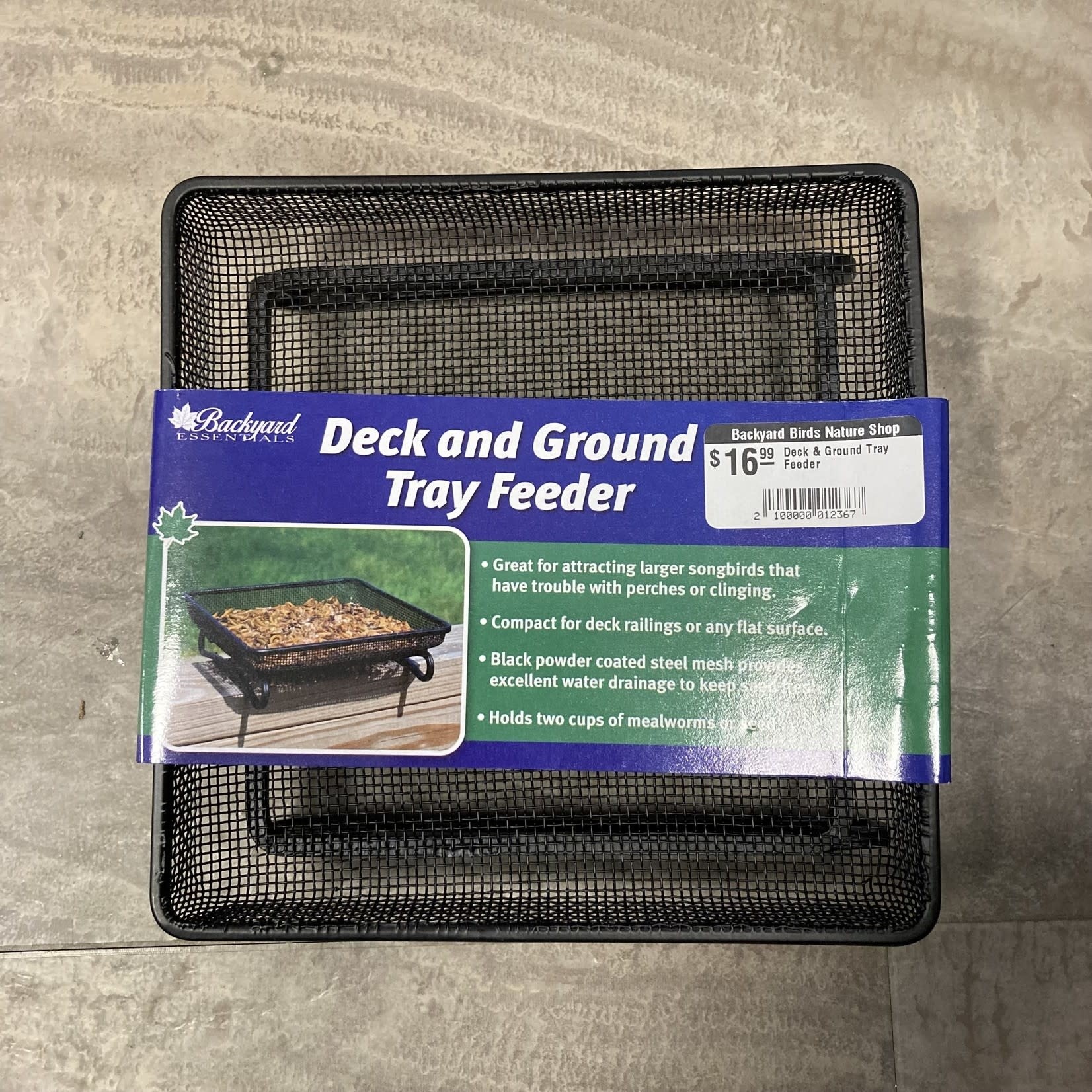 Deck & Ground Tray Feeder