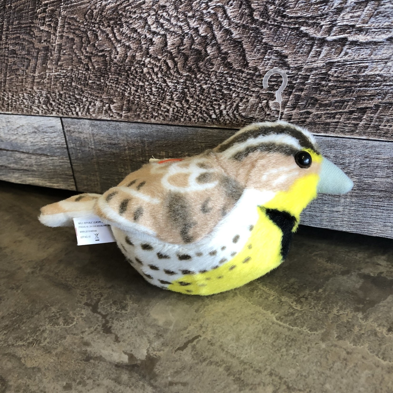 Wild Republic Audubon Plush Bird Western Meadowlark