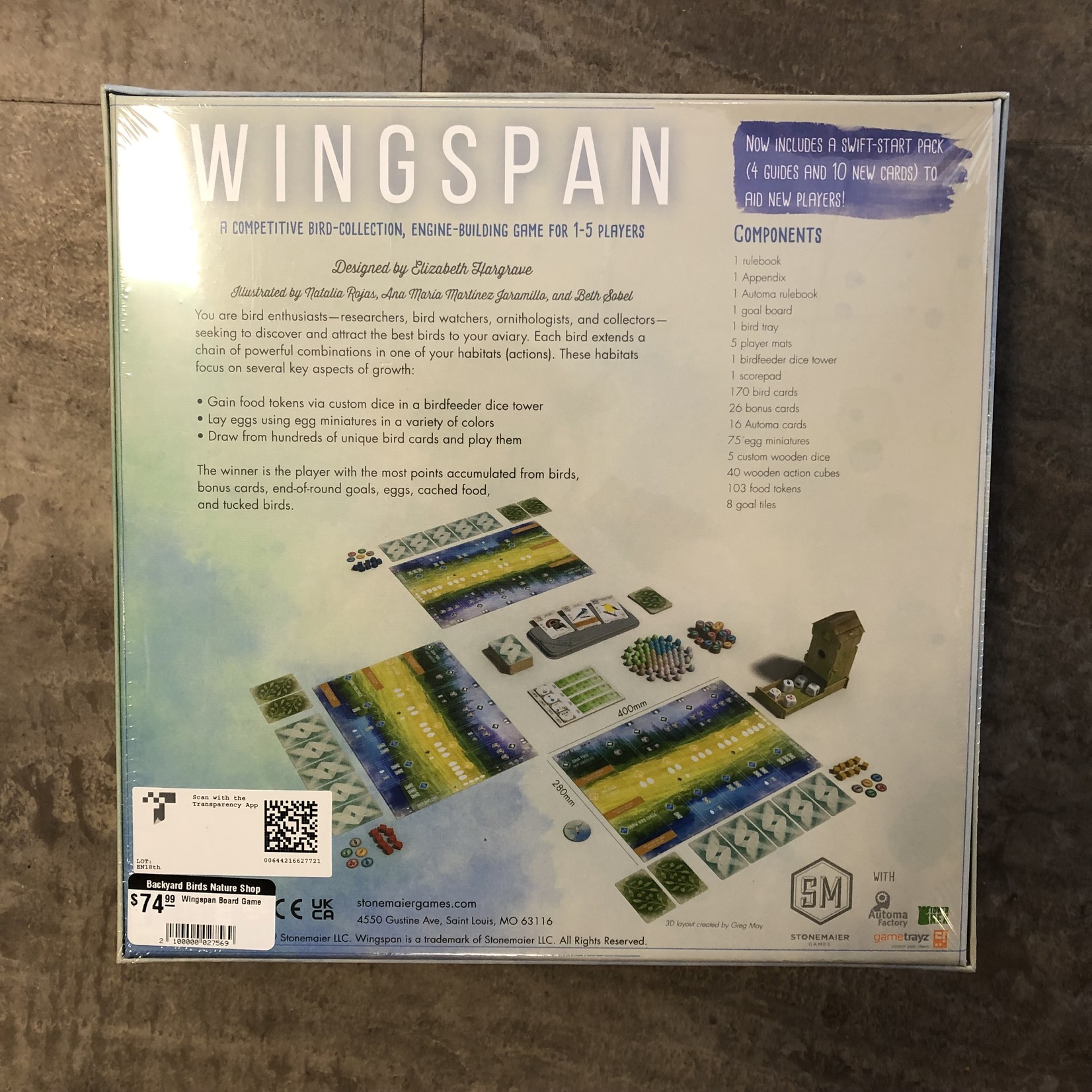 Wingspan Board Game