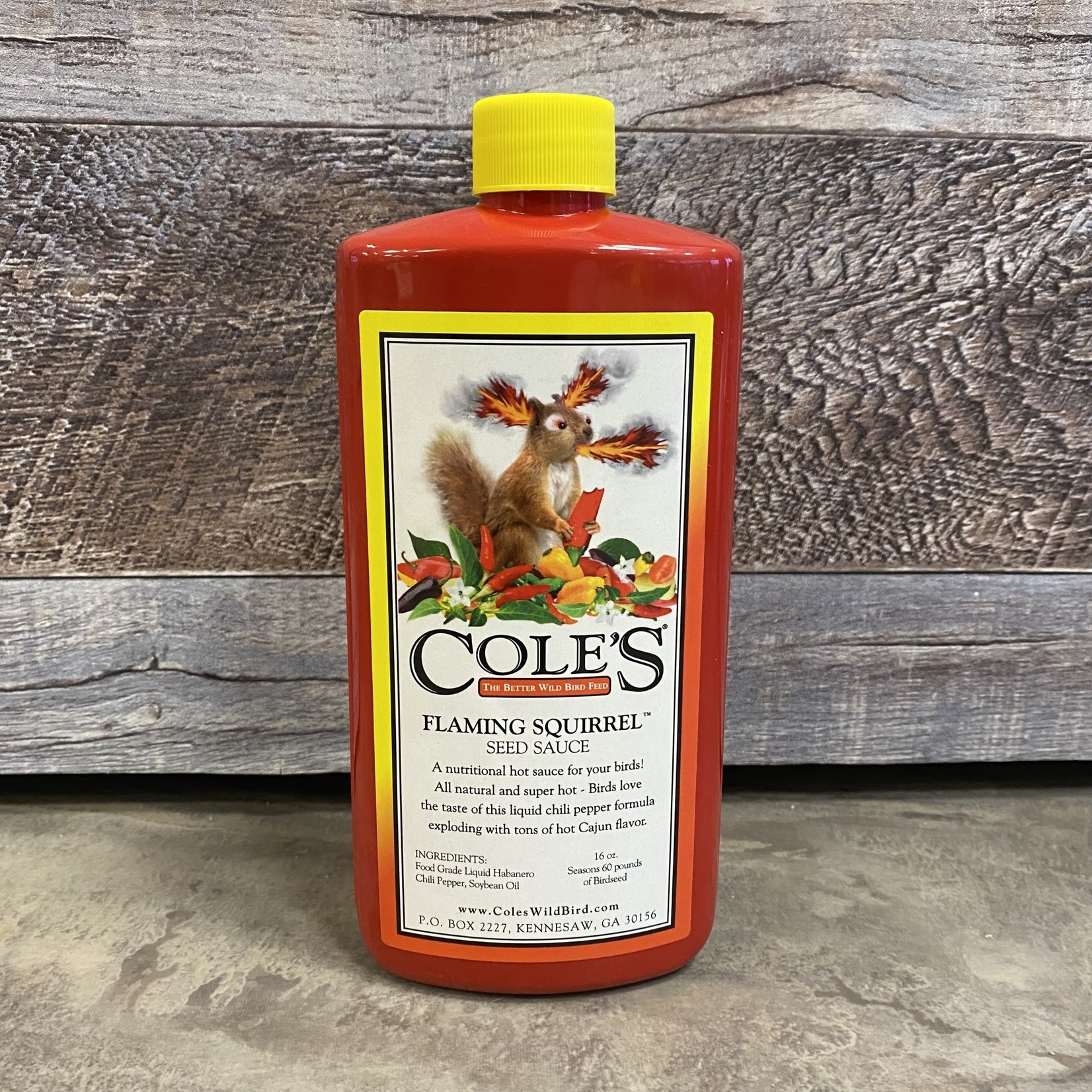 Flaming Hot Squirrel Seed Sauce